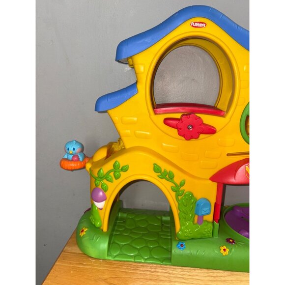 Weebles Wobble Tree House Turn N Tumble Musical 2010 Playskool Sound Works Toy - Picture 4 of 12